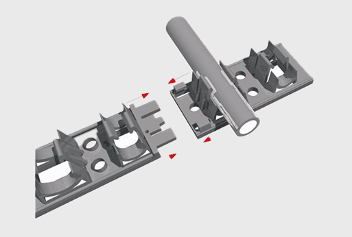 Octarail OS1222 – Octa rail for underfloor heating by Winkler Technik